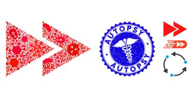 Salgın Kolajı İlaç Dokulu Otopsi Mührü ile Simgeyi Geri Al