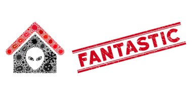 Mikrop Kolajı Uzaylı Simgesi ve Tehlike Mührü