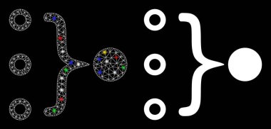 Fişek Kablosu Çerçeve Elementi Toplama Simgesi Fişek Benekli