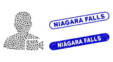 Ellipse Mosaic User Video with Distress Niagara Falls Watermarks