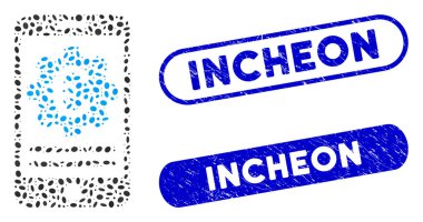 Ellipse Collage Euro Mobile Banking Configuration with Distress Incheon Watermarks