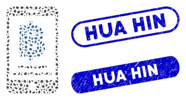 Eliptik Mozaik Bitcoin Mobil Ödemeleri ve Hua Hin Damgaları