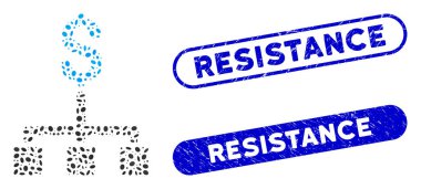 Oval Mozaik Mali Hiyerarşi Tehlike Direnişi Filigranı