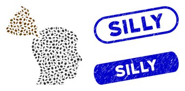 Elips Kolajı Tehlike Mührü Olan Düşünen Kişi