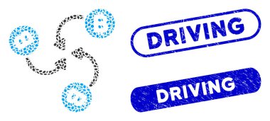 Eliptik Kolaj Bitcoin Karıştırıcı Çizik Sürücü Mührü ile Girdap