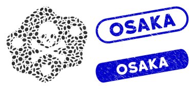 Dot Mosaic Botulinum Toxin with Scratched Osaka Seals