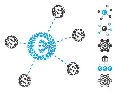 Noktalı Mozaik Para Birimi Ağı Düğümleri