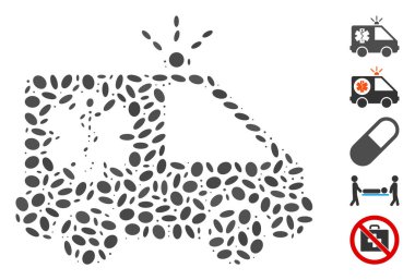 Dot Mozaik Acil Durum Arabası