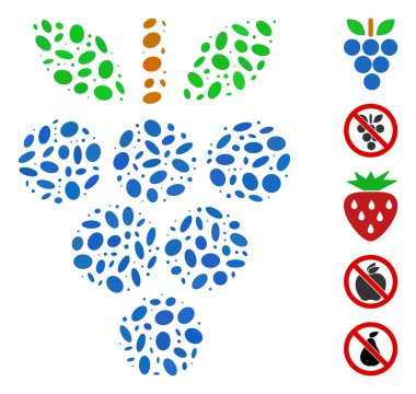 Nokta Mozaik Üzümleri