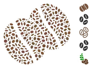 Oval Kolaj Kahve Fasulyeleri