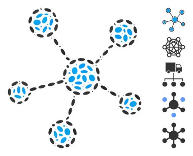 Noktalı Kolaj Ağı Bağlantıları