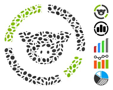 Dot Collage Pig Diagram