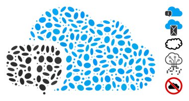 Dot Collage About Cloud