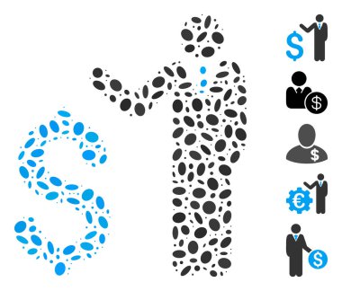 Ellipse Mosaic Banker