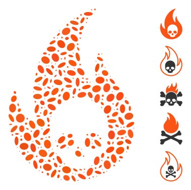 Nokta Mozaik Cehennem Ateşi