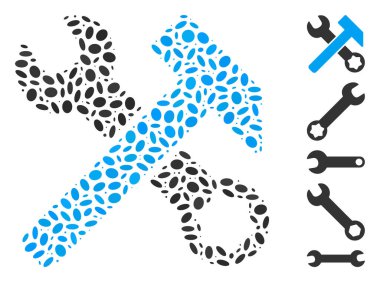 Nokta Kolajı Çekiç ve Kırbaç