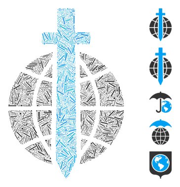 Hat Mozaik Küresel Muhafız