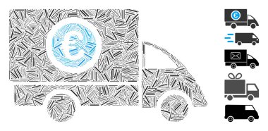 Hatch Mozaik Euro Teslimat Simgesi