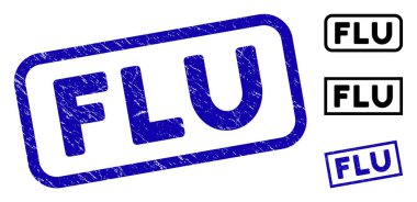 Grunge Gribi Dikdörtgen Filigranı