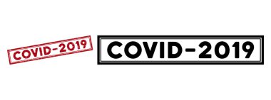 Çizilmiş Kapak-2019 Dikdörtgen Çerçeve Mührü