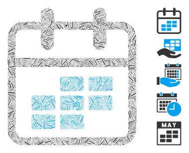 Satır Mozaik Takvim Ayı