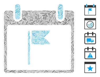 Dash Kolaj Bayrak Takvimi Günü