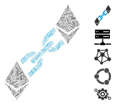 Satır Kolajı Ethereum Engelleme Zinciri