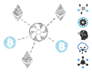 Kapak Kolajı Kripto Para Birimi Karıştırıcı Rotörü