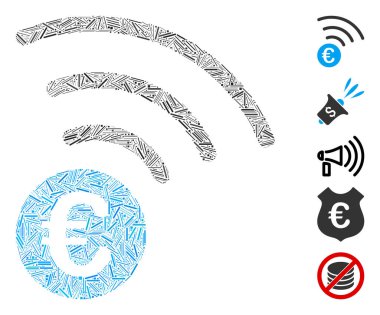 Dash Mozaik Avrupa duyuru simgesine dayanmaktadır. Mozaik Euro duyurusu dağınık tire parçalarıyla tasarlanmıştır. İkramiye simgeleri eklendi.