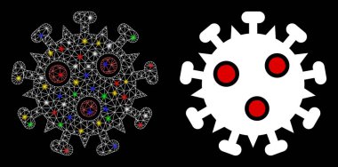 Renk Lekeleri ile Ağ Ağı SARS Virüsü