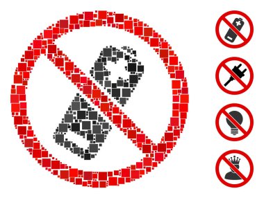 Kolaj Farklı boyutlarda ve renk renklerinde kare ögelerden oluşan pil simgesi yok. Vektör karesi ögeleri soyut bileşimlere ayrılır, pil simgesi olmaz. İkramiye simgeleri eklendi.