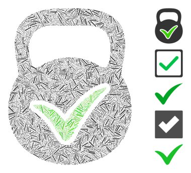 Rastgele boyutlarda ve renk renklerinde düz ögelerden oluşan kapak kolajı geçerli kütle simgesi. Vektör kapağı ögeleri soyut kolaj geçerli kütle simgesi olarak birleştirilmiştir. İkramiye simgeleri eklendi.