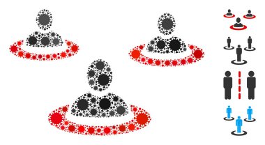 KoronaVirüs Elementleri Erkek Tecrit Kolajı