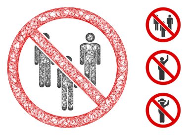 Çokgen Web Vektörü Ağ Resmini Durdur