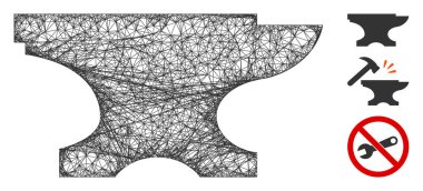 Çokgen Web Vektör Ağ İllüstrasyonunu Oluştur