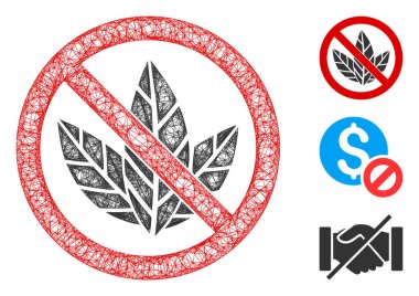 Tütün Çokgeni Web Vektörü Ağ İllüstrasyonu Yok