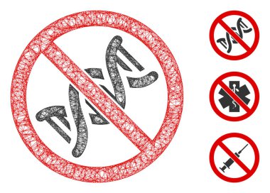 DNA Helix Çokgen Web Vektörü Örnekleme Yok