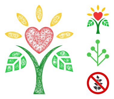 Yaşam Çokgen Web Vektör Ağ ResimleriComment