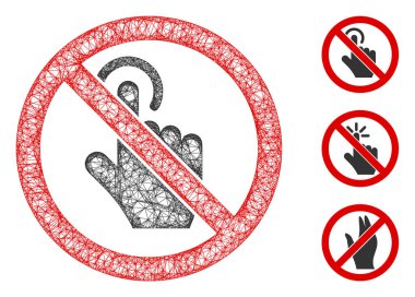 Çokgen Web Vektörü Ağ Çizimi Yok