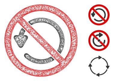 Çokgen Web Vektörü Ağ Resmini Döndürme