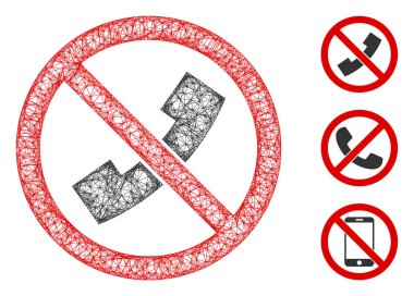 Telefon Çokgeni Web Vektörü Örnekleme Yok