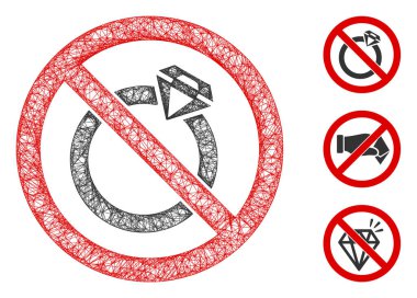 Mücevher Çokgen Web Vektörü Ağ Resimleri Yok
