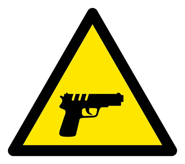 Знак "Треугольник предупреждения о растерзании" — стоковое фото