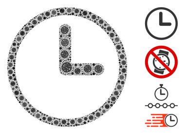 Kapalı Virüs Ögelerinin Saat Kolajı