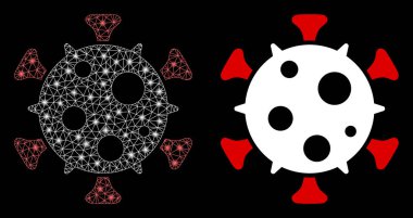 Işıl ışıl benekli Parlak Kablo Çerçevesi Virüsü