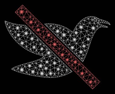 Parlak Ağ 2B Fişek Benekli Durdurma Kuşu