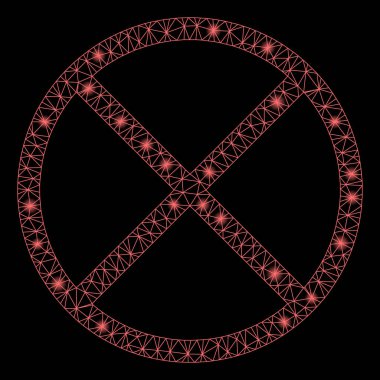 Parlak Ağlı İskelet Alevli Lekelerle Kısıtlandı