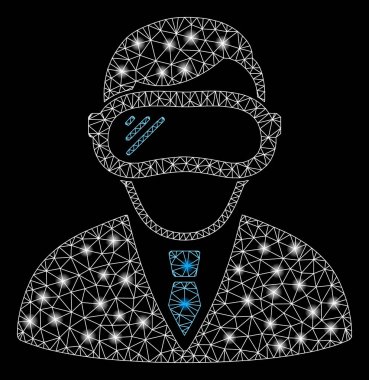 Işık lekeli Parlak Ağlı Kabuk Artırılmış Gerçeklik V2