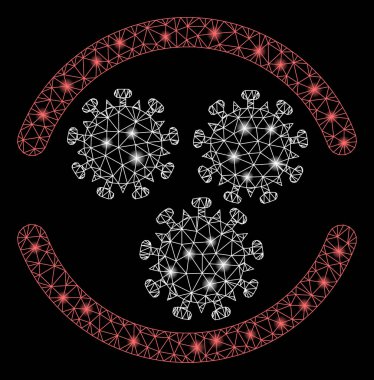 Fişek lekeli Parlak Ağ Virüsü Taşıyıcısı