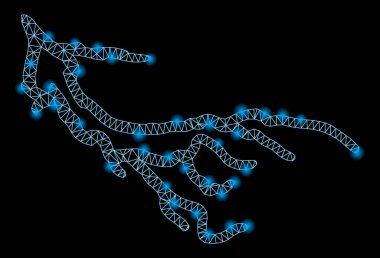 Flaş Noktalı Parlak Örgü Nehir V2